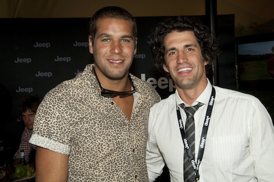 Buddy Franklin and Andy Lee