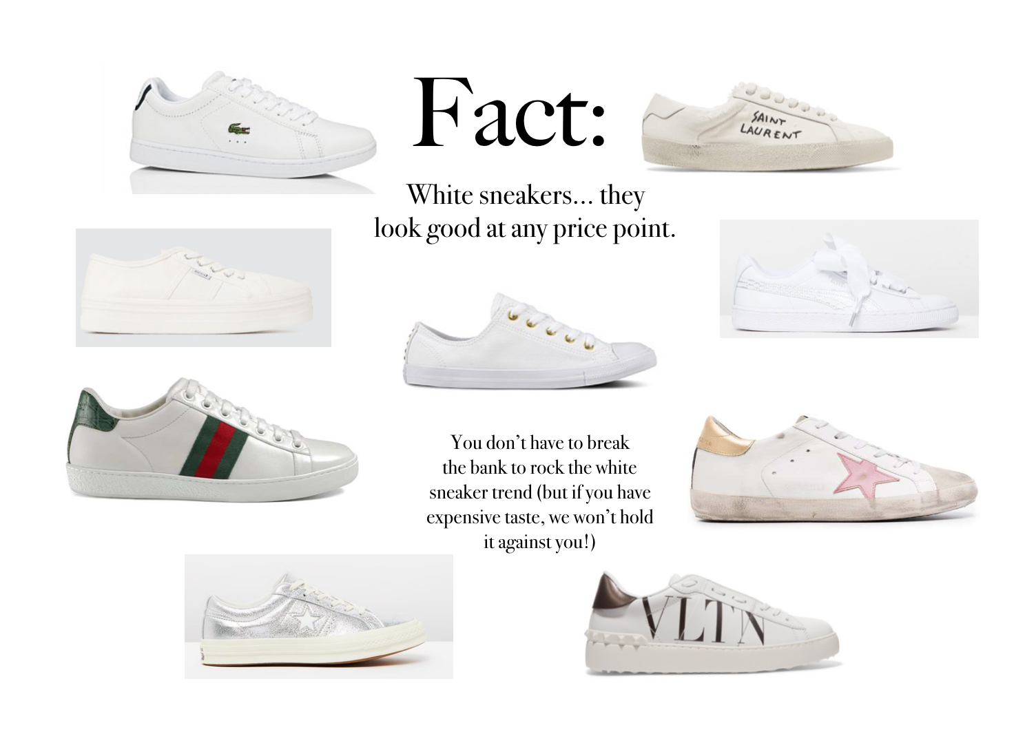 White sneakers you will love - What 